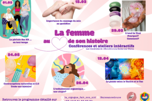 Conférences inter actives et ateliers : La femme au cœur de son histoire