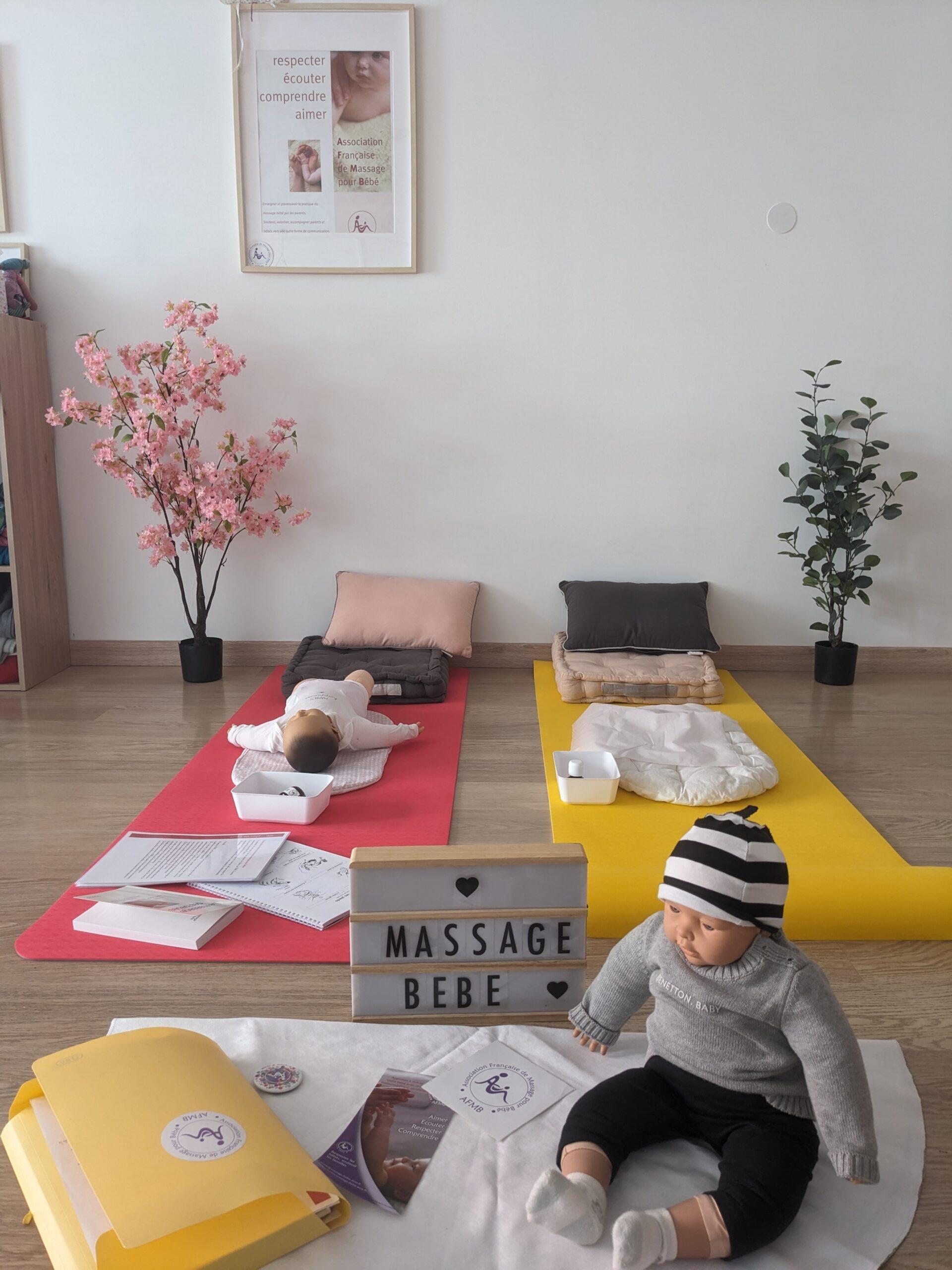 Atelier massage bébé